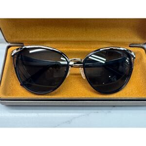 Bvlgari Black & Gold Sunglasses with Original Case - 6083 2018/8G 56017 140 3N